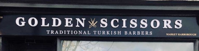 Golden Scissors Turkish barber