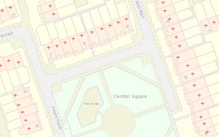 Example of detailed OS Mastermap data Example of detailed OS Mastermap data