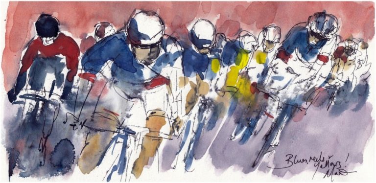 Blues, reds and Yellow!