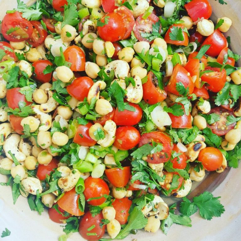 indian chickpea and tomato salad 768x768