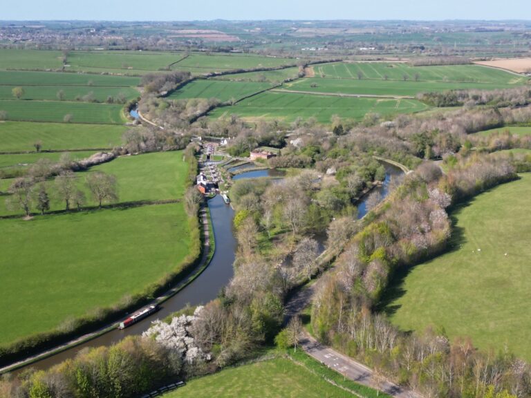 Drone view of Foxton Copy 768x576