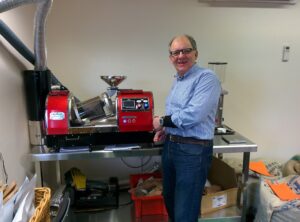 William with roasting machine 300x222