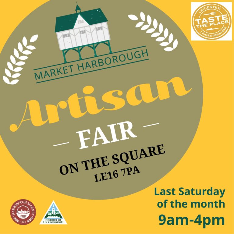Artisan Fair on The Square Social Media Poster Taste the Place scaled 1 768x768