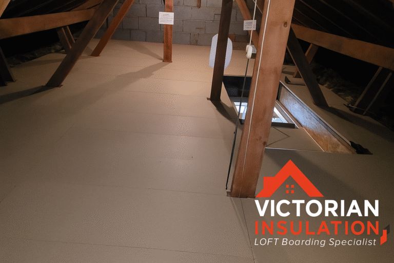 Completed raised loft boarding work 768x512