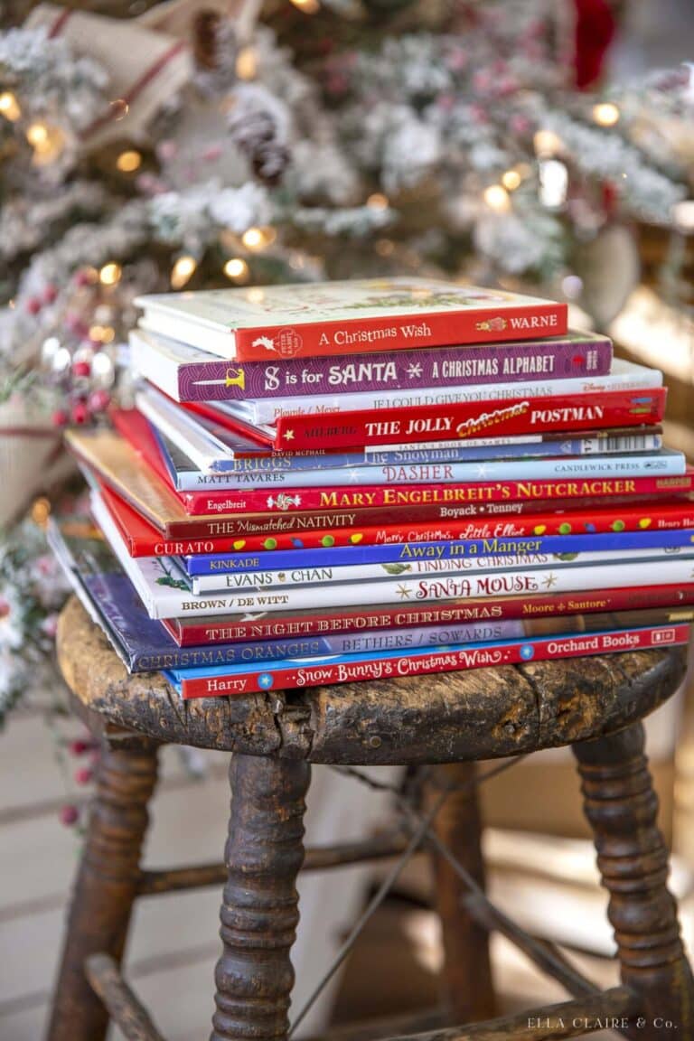 childrens Christmas books stack scaled  ScaleWidthWzIwMDBd 768x1152